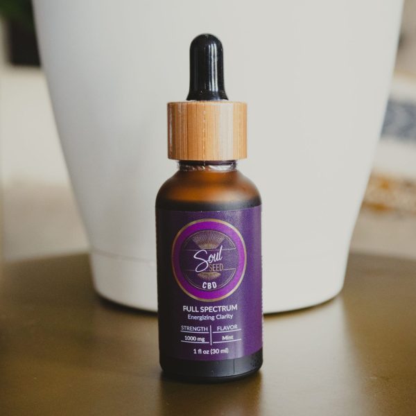 Shelf-Life Sale! Soul Seed Tincture – Energizing Clarity Blend, 1000mg