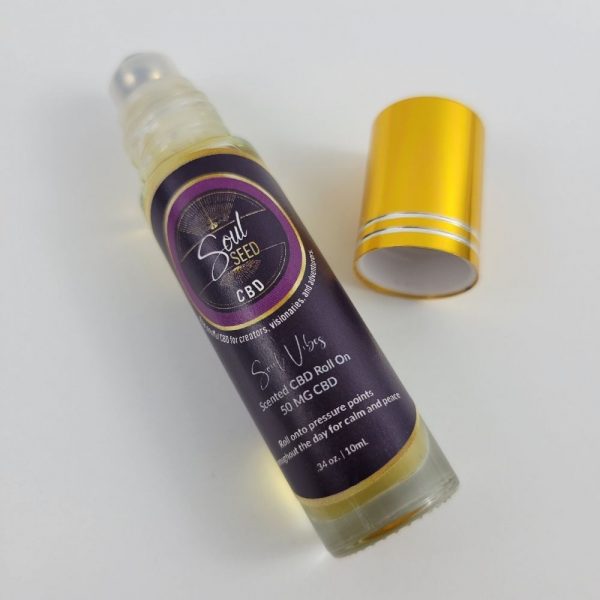 Soul Vibes Scented CBD Roll On - Image 2
