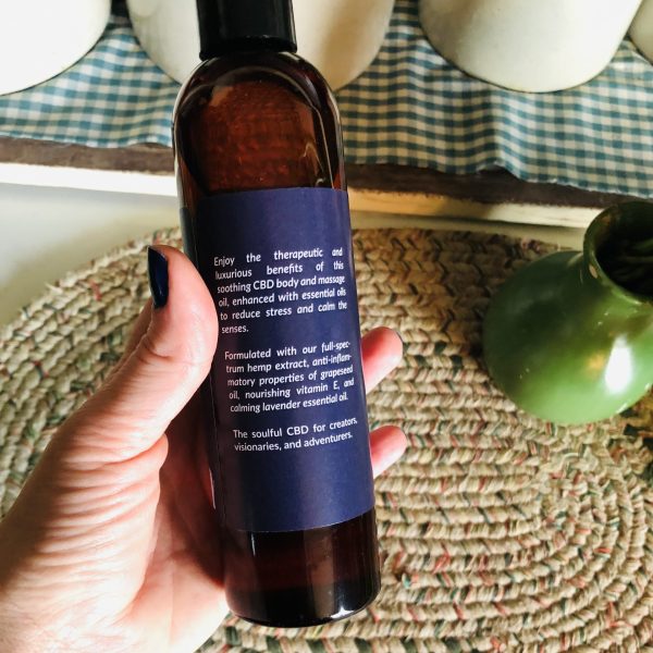 Shelf-Life Sale! Soothe CBD Body + Massage Oil - Image 2